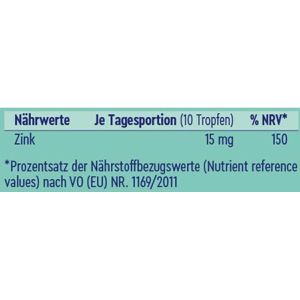 Produktbild für Zink gloryfeel 100 ml, für 3400 Tropfen