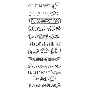 Produktbild für Motivstempel Trodat Creative Mini Engelspost, aus Metall