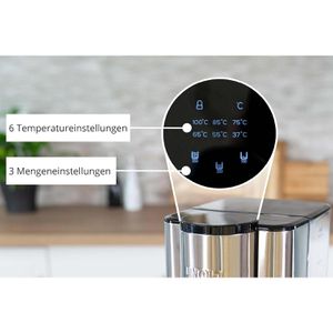 Produktbild für Heißwasserspender Unold Ava 18615, einstellbar 37°C - 100°C