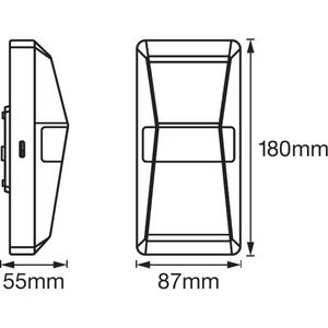 Produktbild für LED-Außenstrahler LEDVANCE Endura Pro Updown, IP55 wasserdicht