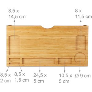 Produktbild für Monitorständer Relaxdays 10024201, Bambus
