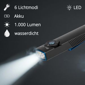 Produktbild für Taschenlampe Olight Arkfeld, LED, aufladbar
