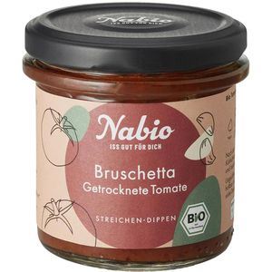 Nabio Gemüseaufstrich Aufstrich, BIO, Bruschetta Getrocknete Tomate, 135g