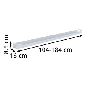 Produktbild für Kabelwanne Actiforce Stretch 10000607, weiß