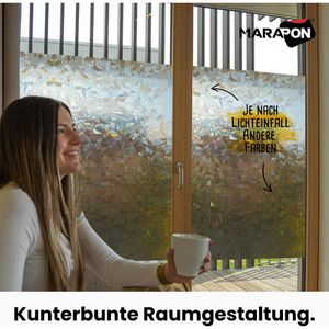 Produktbild für Fensterfolie Marapon M4520RD dunkel, selbsthaftend