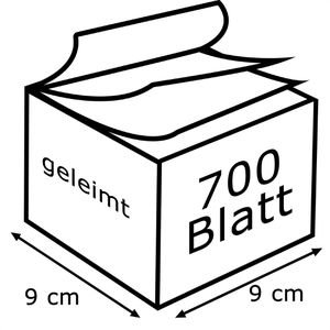 Produktbild für Zettelklotz Herlitz 146092, geleimt