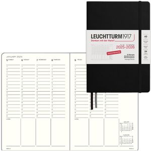 Produktbild für Buchkalender Leuchtturm1917 Akademischer Wochenplaner, 2025/26