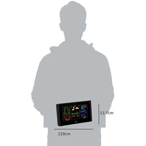 Produktbild für Wetterstation TFA 35.8001.01 WLAN VIEW BREEZE, Funk, digital