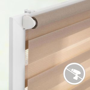 Produktbild für Rollo Lichtblick Klemmfix, lichtdurchlässig, taupe