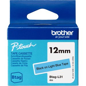 Produktbild für Schriftband Brother Btag-L31, 12mm