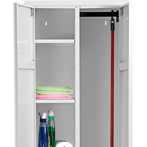 Produktbild für Mehrzweckschrank G-Office CLC/HD.1860, abschließbar, weiß