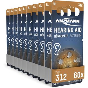Hörgerätebatterie Ansmann 312