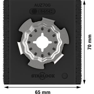 Produktbild für Multifunktionswerkzeug-Zubehör Bosch PRO AUZ 70 G