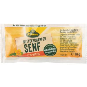 Produktbild für Senf Kühne mittelscharf, cremig-würzig, fein
