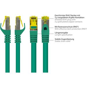 Produktbild für Netzwerkkabel Good-Connections 8070R-300G, grün