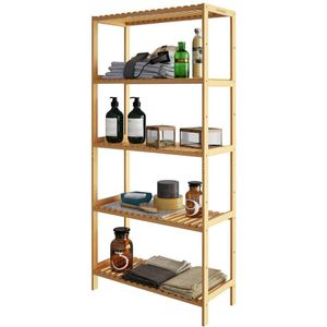 Produktbild für Badregal CASARIA 107930, aus Bambus, braun