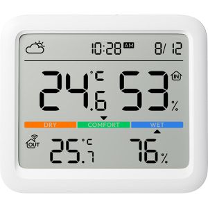 Produktbild für Thermo-Hygrometer SwitchBot W4900000, Meter Pro, digital
