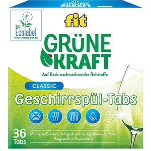 Spülmaschinentabs fit Grüne Kraft Classic