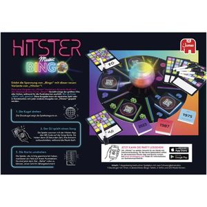 Produktbild für Kartenspiel Jumbo 1110100383, Hitster Bingo