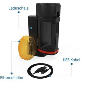 Produktbild für Handscheinwerfer Ansmann HS5R, dimmbar, mit Akku