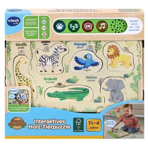 Produktbild für Lernspielzeug vtech 613644, Holz-Tierpuzzle