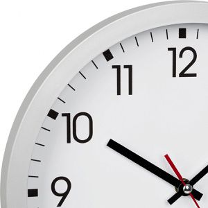 Produktbild für Wanduhr TFA 60.3522, Kunststoff, analog, Funkuhr