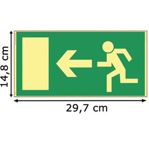 Produktbild für Hinweisschild Abtec BGV A8 E13 Kunststoff