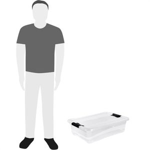 Produktbild für Aufbewahrungsbox Keeeper Kristallbox Cornelia, 28L