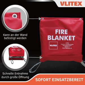 Produktbild für Löschdecke VLITEX Premium Li-Ion