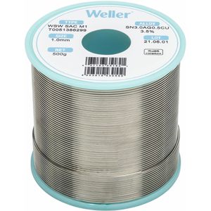 Lötzinn Weller T0051386299, Flussmittel, bleifrei