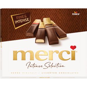 Produktbild für Pralinen Merci Intense Selection Herbe Vielfalt, 20 Stück