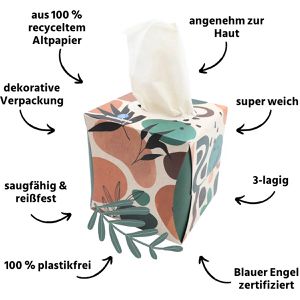 Produktbild für Kosmetiktücher Oecolife Organic/Animal