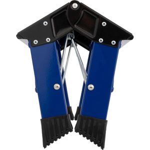 Produktbild für Klapptritt Krause Treppy PlusLine, 130341, blau, aus Aluminium