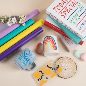 Produktbild für Vinylfolie LOKLiK Permanent Adhesive, helllila