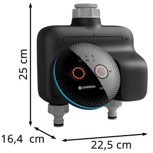 Produktbild für Bewässerungscomputer Gardena smart Dual Water Control Set