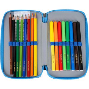 Produktbild für Federmäppchen Herlitz Doppeletui, Blue Goal