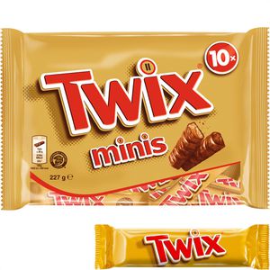 Schokoriegel Twix Minis