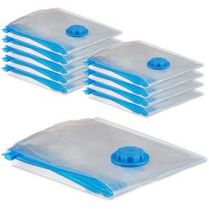 Vakuumbeutel Relaxdays 10048043, 10er Set