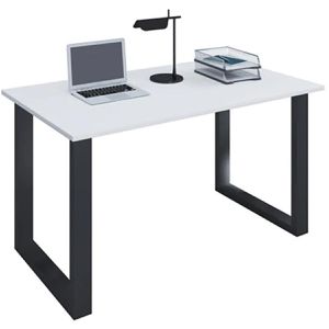 Produktbild für Schreibtisch VCM Lona, 914655, weiß / schwarz