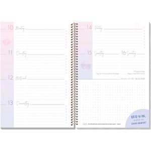 Produktbild für Schülerkalender Häfft College-Timer Poppy, Schuljahr 2026/2027