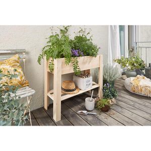 Produktbild für Hochbeet Wagner-System GreenBOX light, Pappelholz