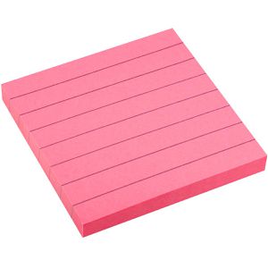 Produktbild für Haftnotizen Info Brilliant Sticky Notes, pink