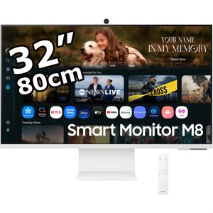 Produktbild für Monitor Samsung SMART AI M80F, S32FM801UU, 32 Zoll