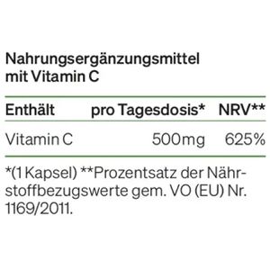 Produktbild für Vitamin-C natural-elements gepuffert, 365 Kapseln