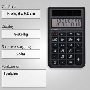 Produktbild für Taschenrechner Maul ECO 250, Recycling