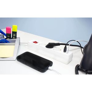 Produktbild für Steckdosenleiste as-Schwabe 11375, mit 1,4 m Kabel