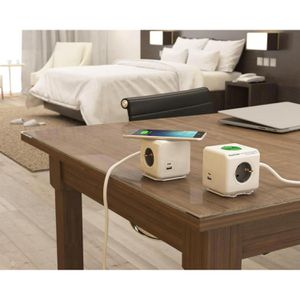 Produktbild für Steckdosenwürfel allocacoc PowerCube, weiß