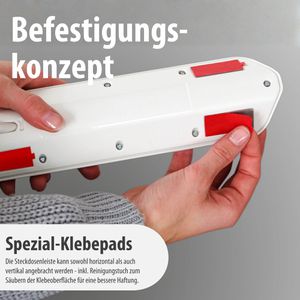 Produktbild für Tischsteckdose Brennenstuhl estilo, mit 2 m Schuko Kabel
