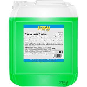 Seife Stern Cremeseife grün