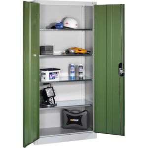 Produktbild für Werkzeugschrank CP-Möbel 8920-00, aus Metall, grau / grün